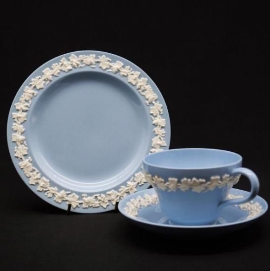 ウェッジウッド　ティーカップトリオ　アンティーク ティーカップトリオ ウェッジウッド ハザウェイローズ – 神戸