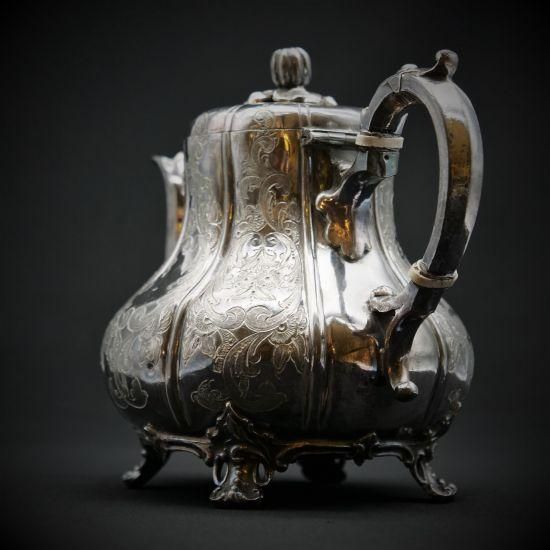 ヴィクトリア時代｜英国式アールヌーボーかぼちゃのティーポット