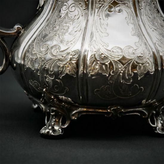 No.仏蘭西館　アンティーク　トレイ　バロック　アールヌーボー　ヴィクトリア ヴィクトリア時代｜英国式アールヌーボーかぼちゃのティーポット