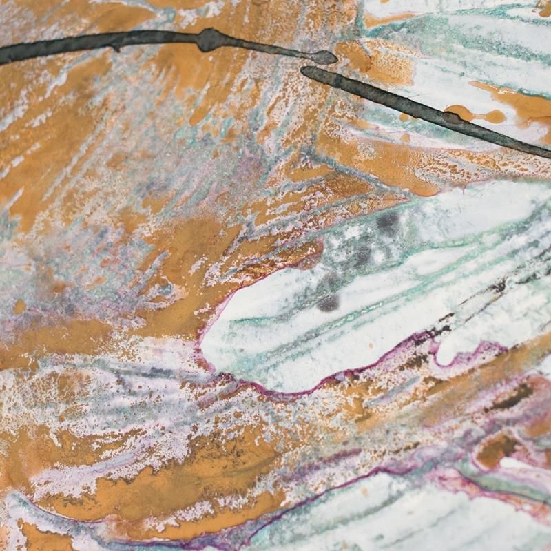 人気沸騰】 F-378 アートパネル 入江清美 130×700 2個セット その他