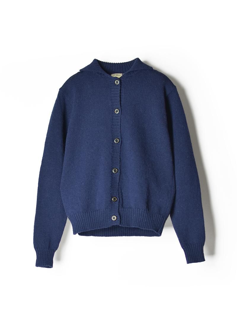 USED L.L.Bean Wool Knit Cardigan