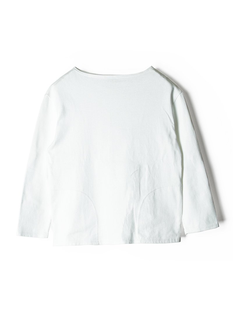 MEYAME Back Pleats Basque Shirt 