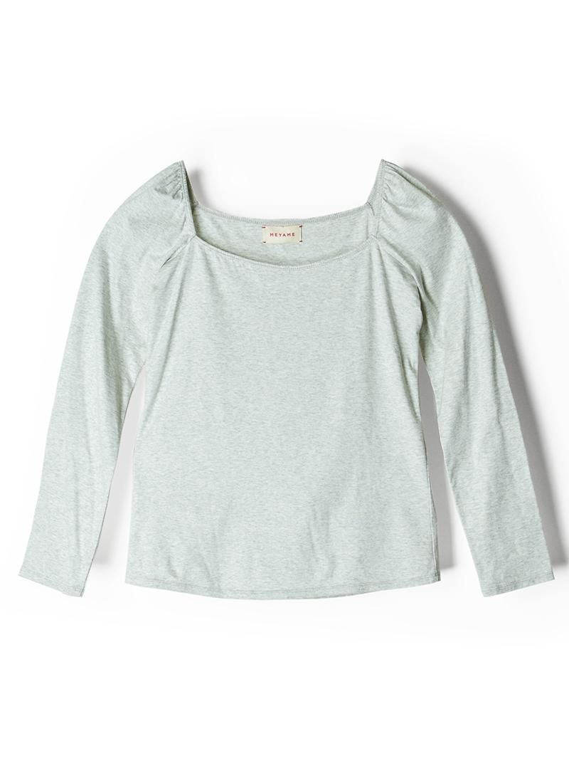 MEYAME Square Neck Blouse 
