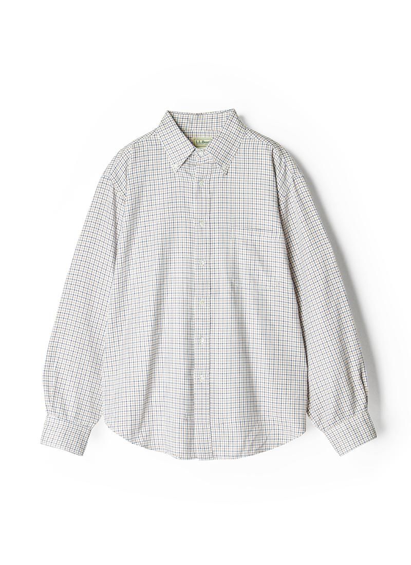 USED L.L.Bean B.D.Check Shirt