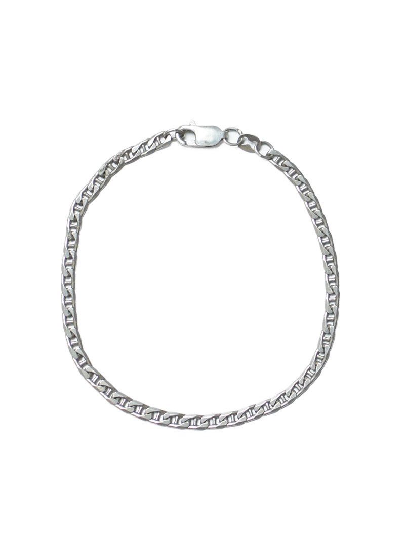Vintage Silver Chain Bracelet
