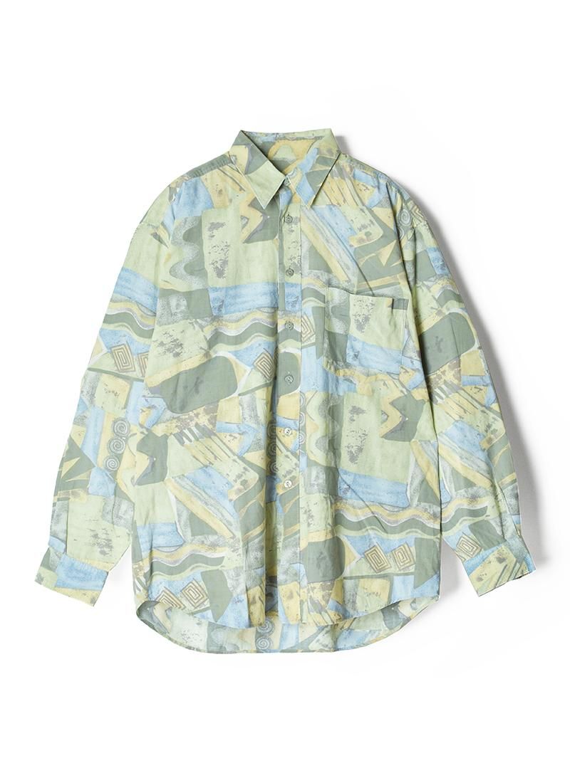 USED Euro Printed Design Shirt No.1 