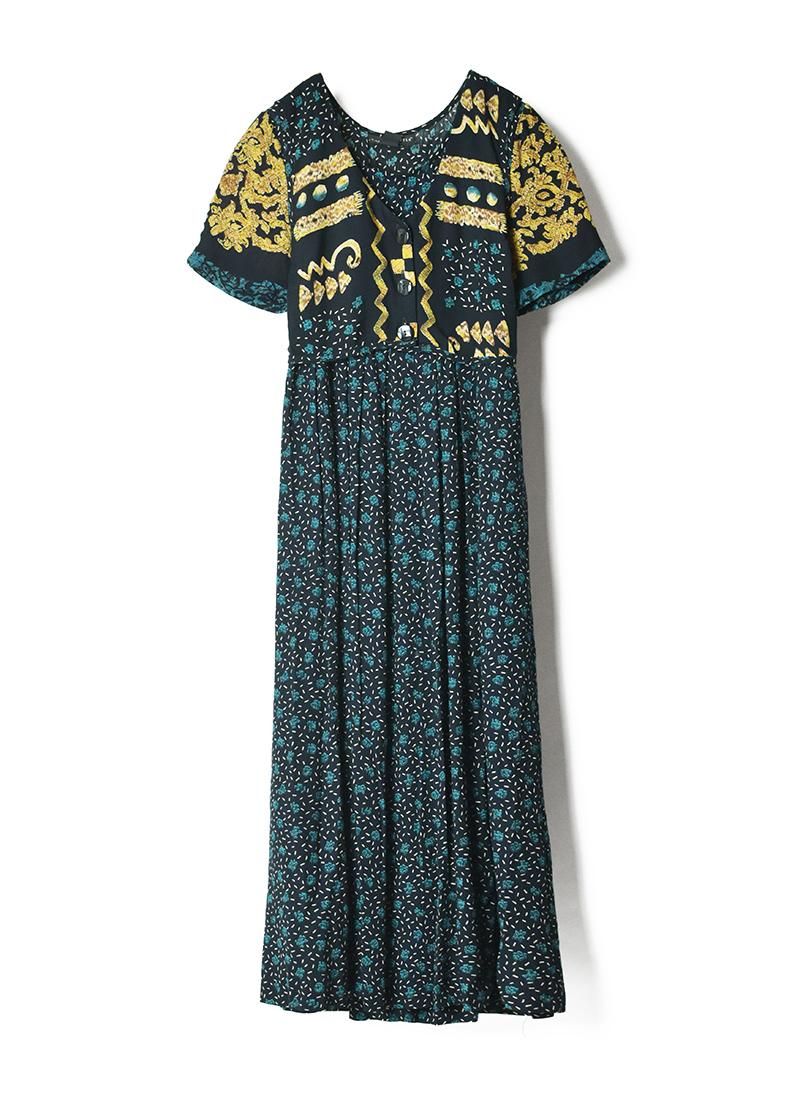 USED Multi Pattern Dress