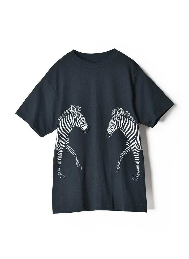 USED Zebra Double Sided Print Tee