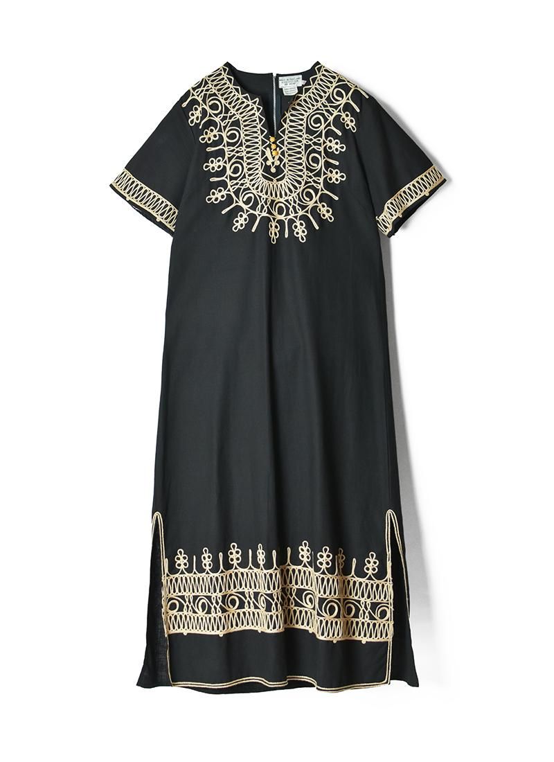 USED Ethnic Design Long Dress
