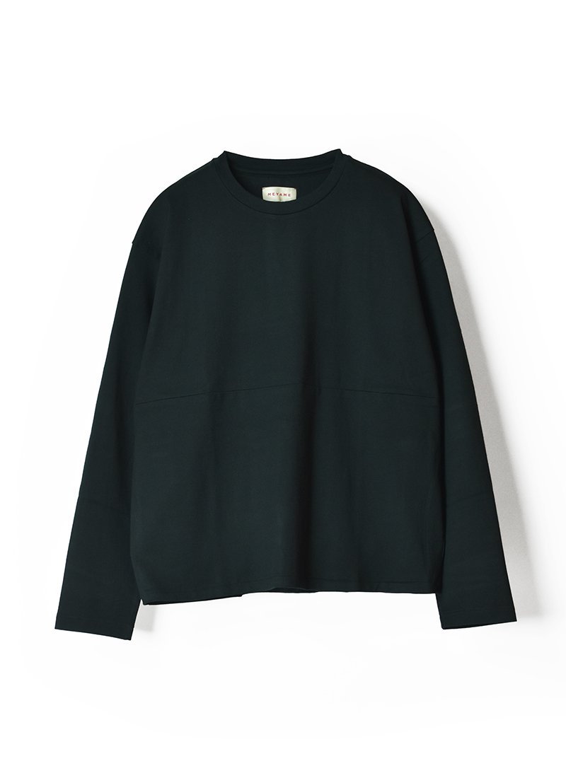 MEYAME Elbow Patch Long Sleeve Tee