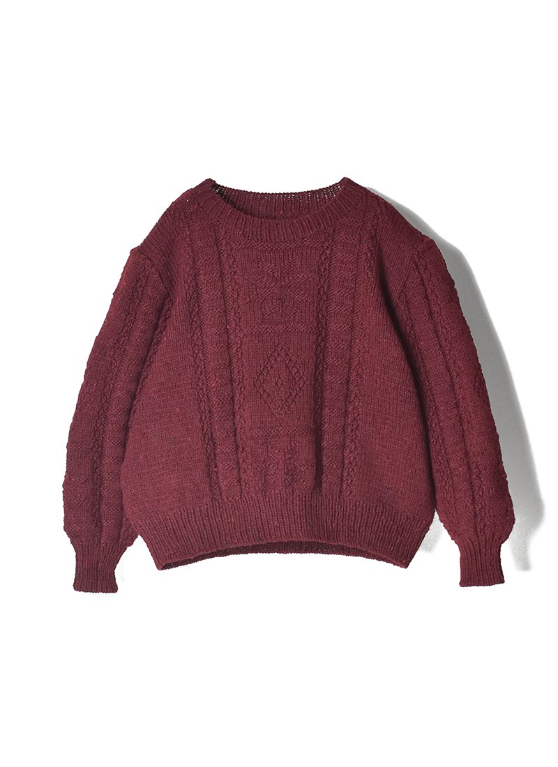 USED Wool Cable Knit