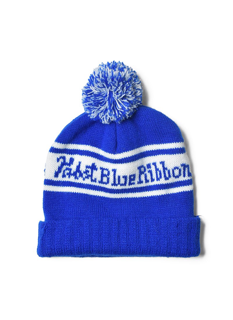 USED Pabst Blue Ribbon BONBON Watch Cap