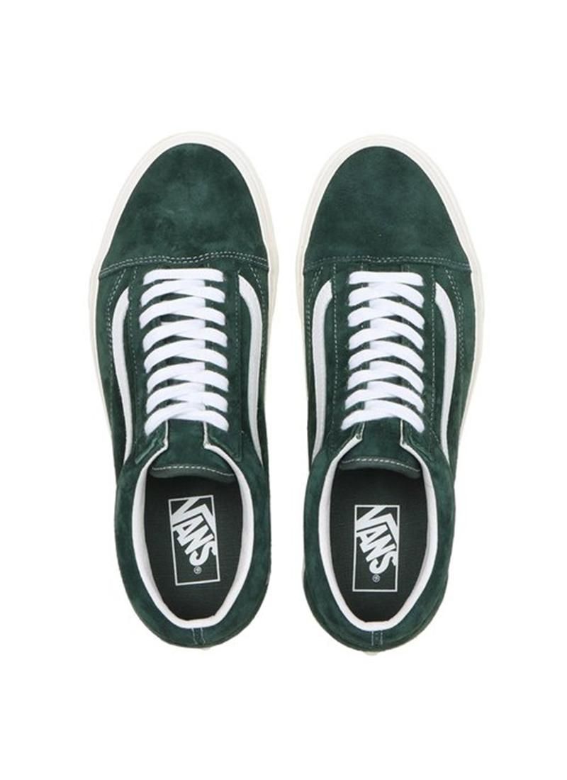 Vans green suede 2025 old skool