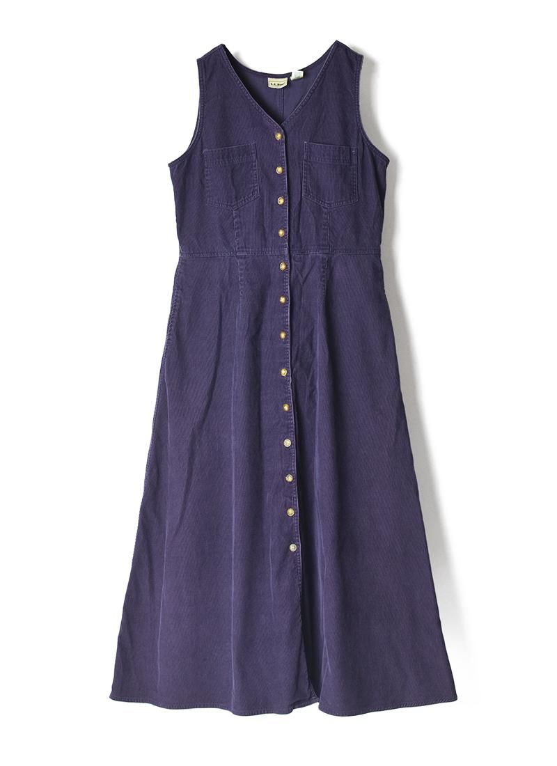 USED L.L.BEAN Corduroy One-Piece