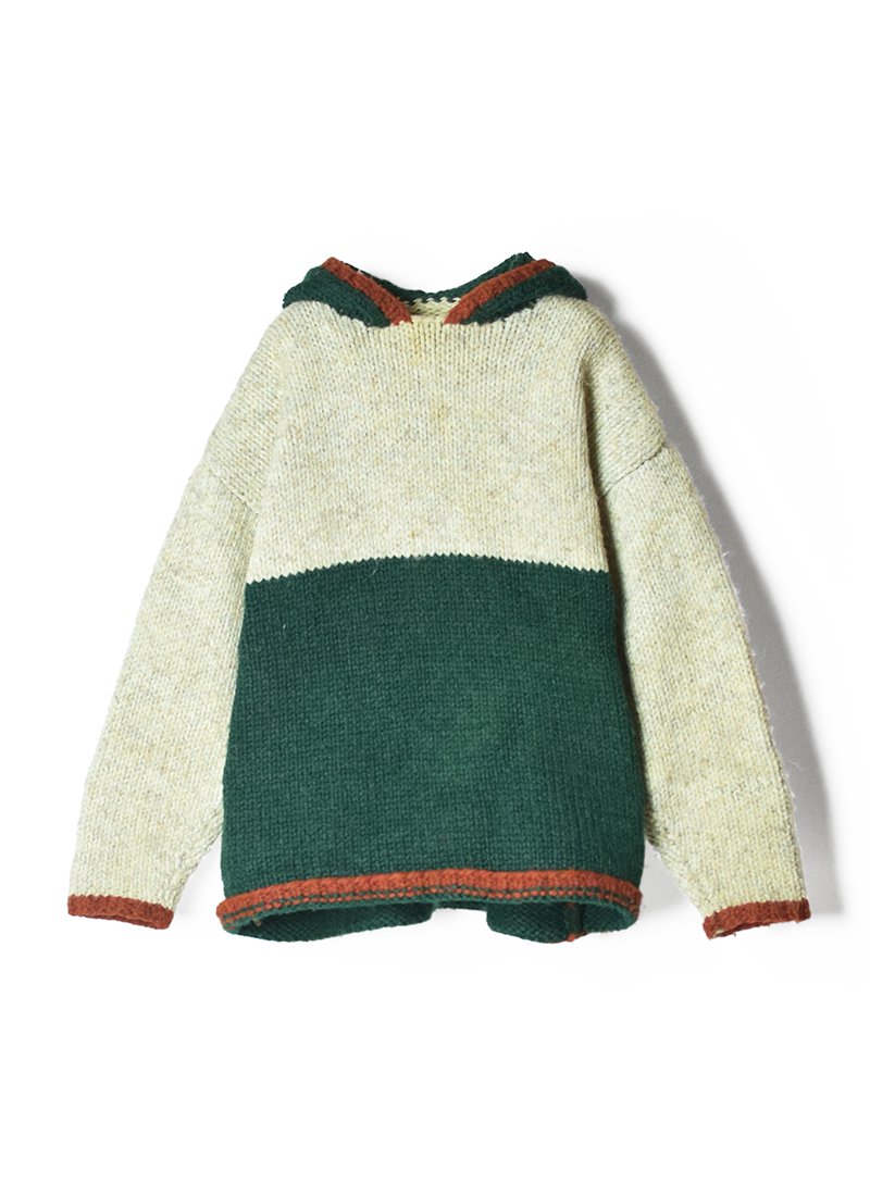 USED Hooded Wool Sweater
