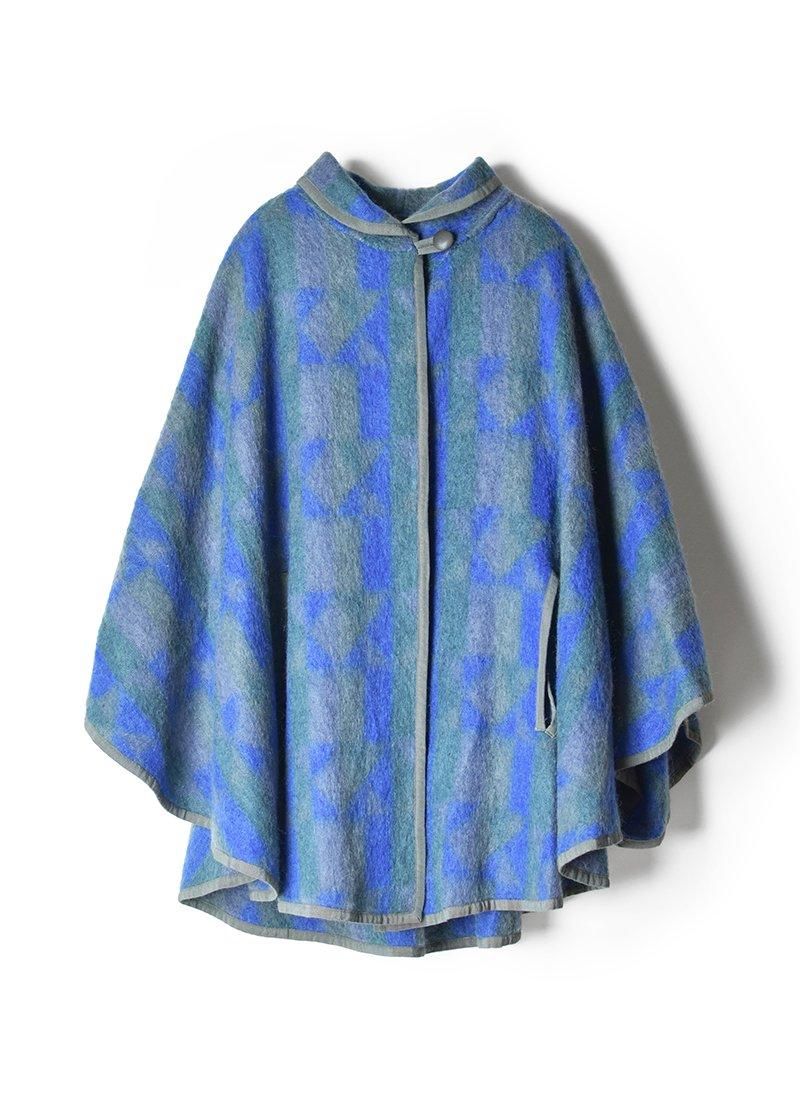 USED Shaggy Mohair Cape