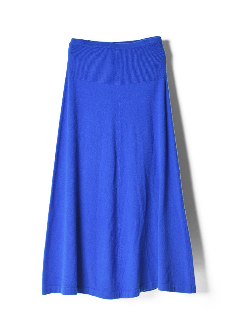 USED Color Knit Long Skirt