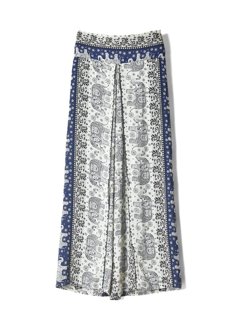 USED Ethnic Wide Easy Pants 