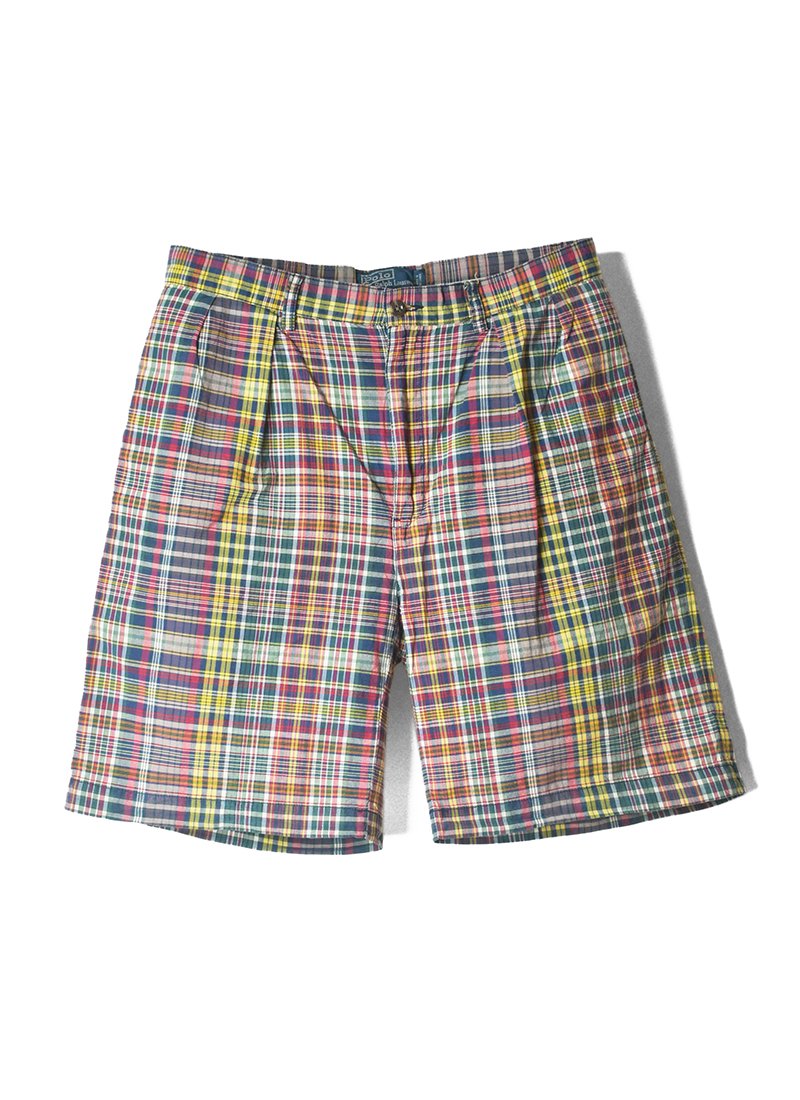 USED RALPH LAUREN Checked Shorts No.1
