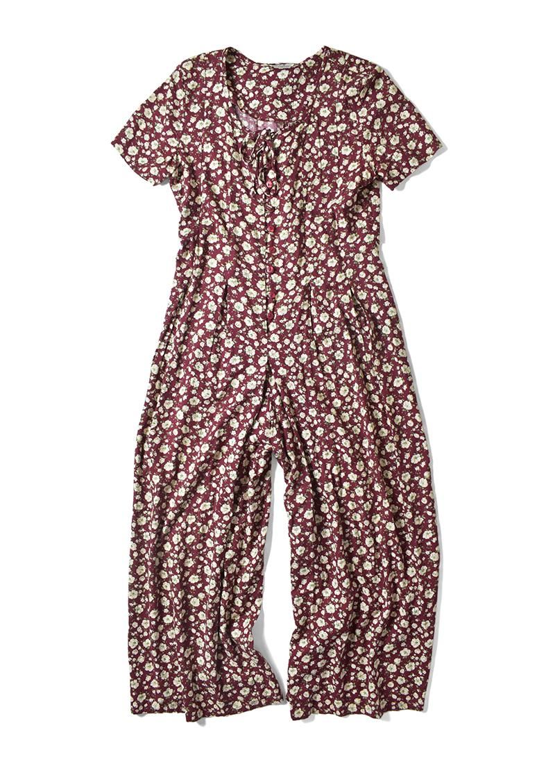 USED Floral Print All-in-one AD-19