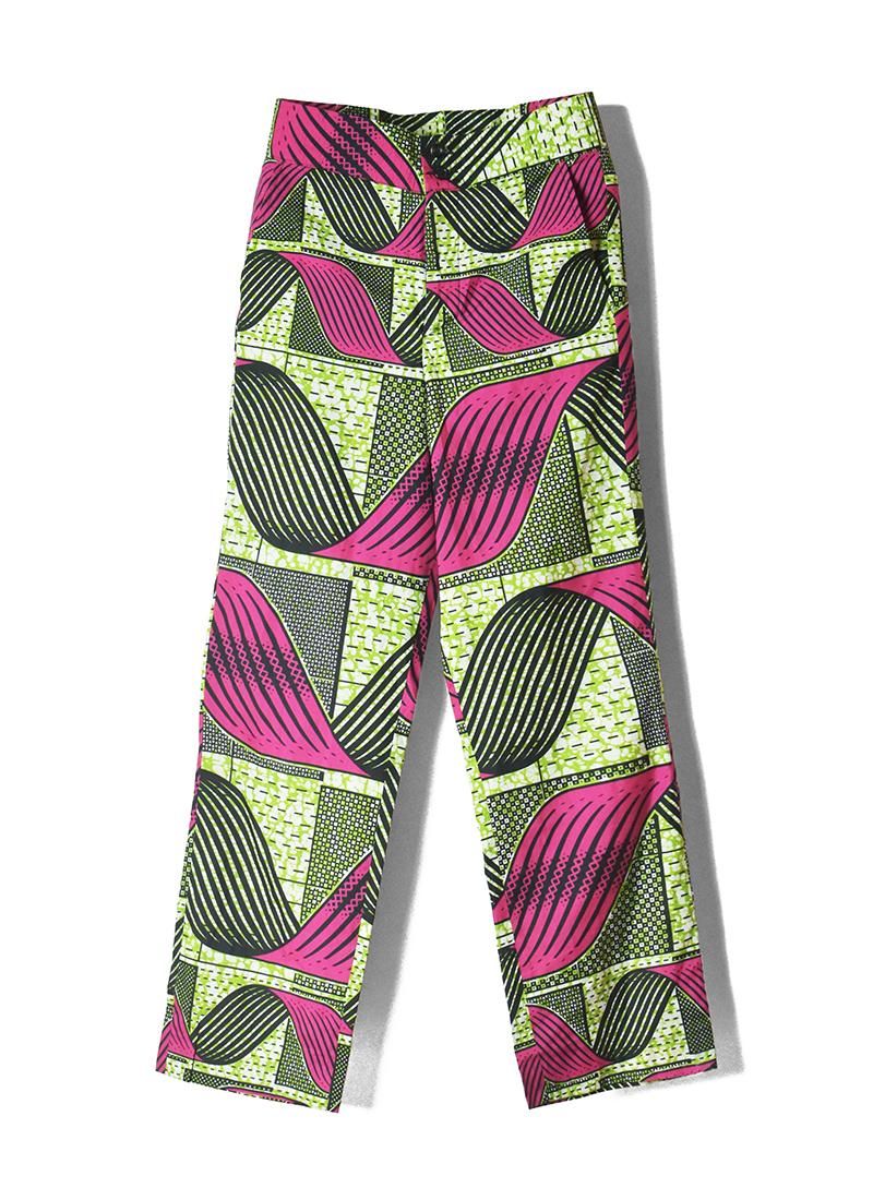 USED African Batik Pants AE-19
