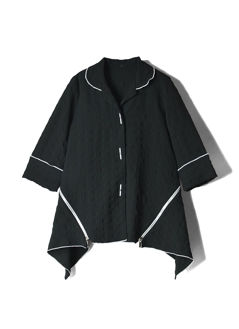 USED Side-zip Designed Blouse AF-17