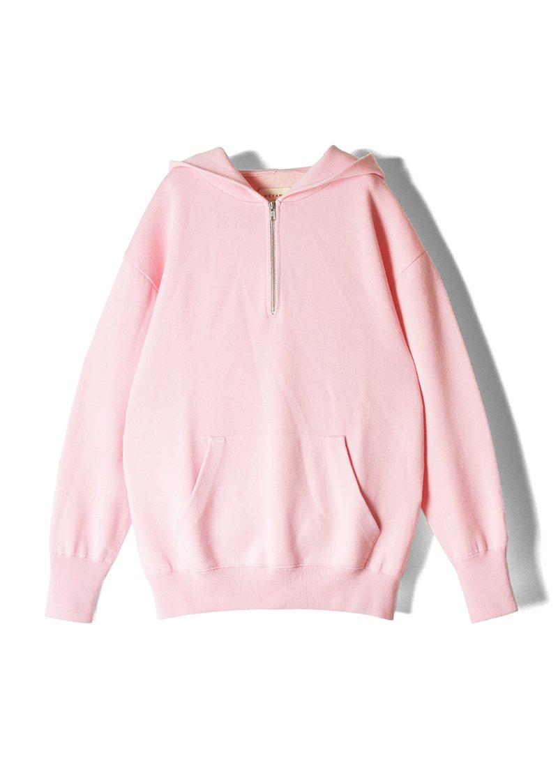 MEYAME Half Zip Knit Hoodie