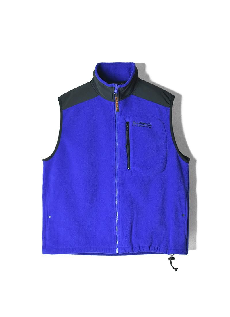 USED L.L.BEAN Fleece Vest AK-17
