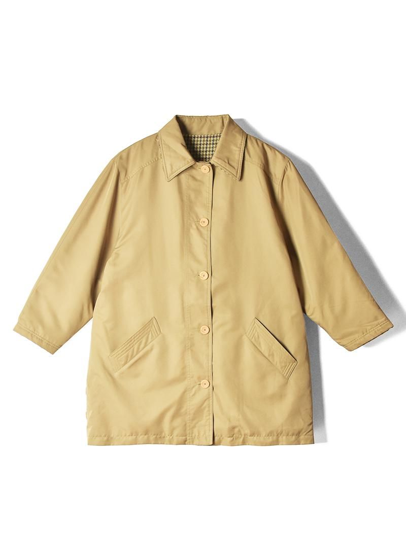 USED Made In Italy Soutien Collar Coat AJ-14