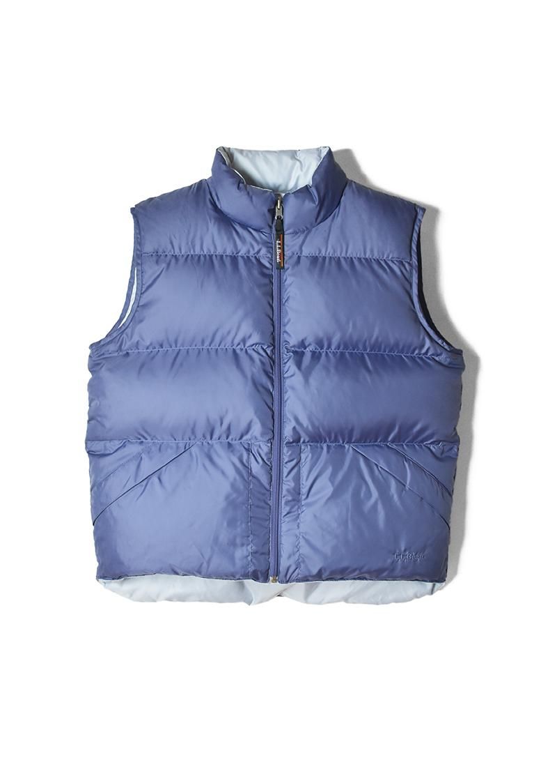 USED L.L.BEAN Reversible Goose Down Vest AR-41