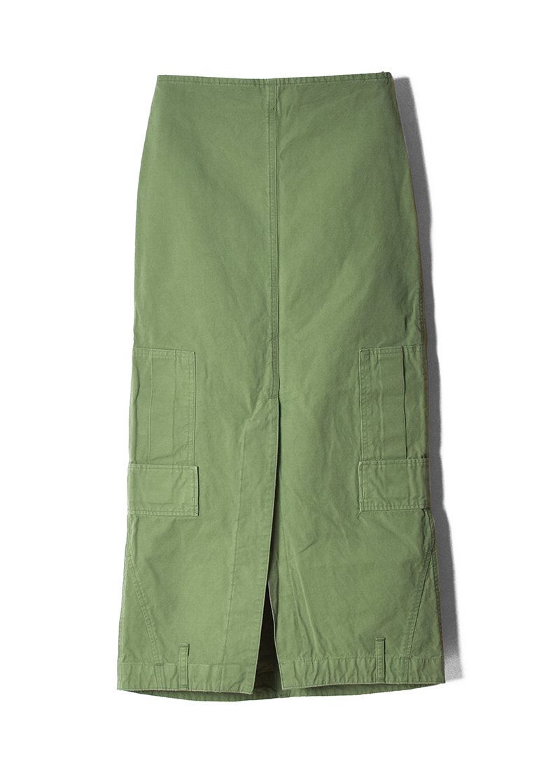 MEYAME Army Upside-Down Skirt