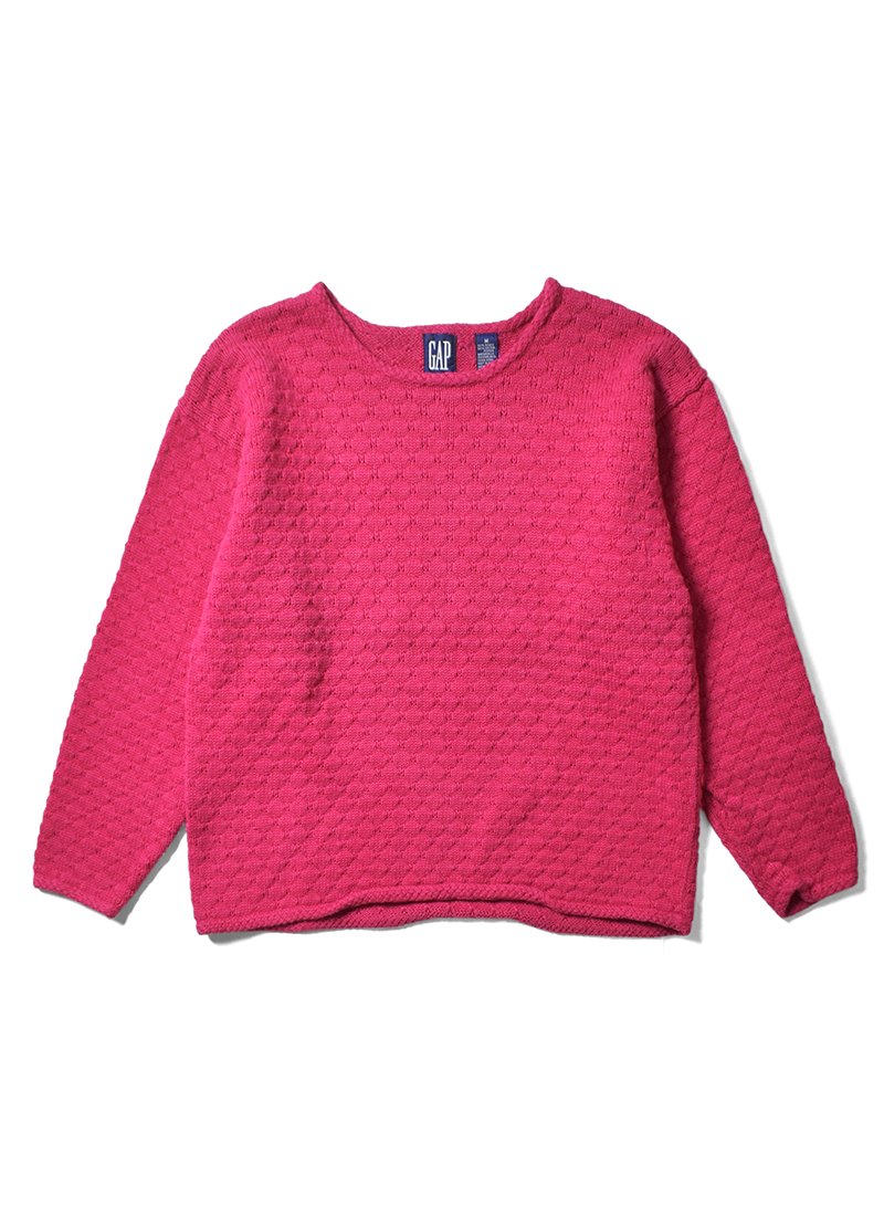 USED GAP Roll Neck Cotton Knit AT-8