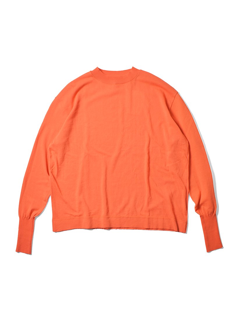 MEYAME Cotton Knit Long Sleeve Tee 
