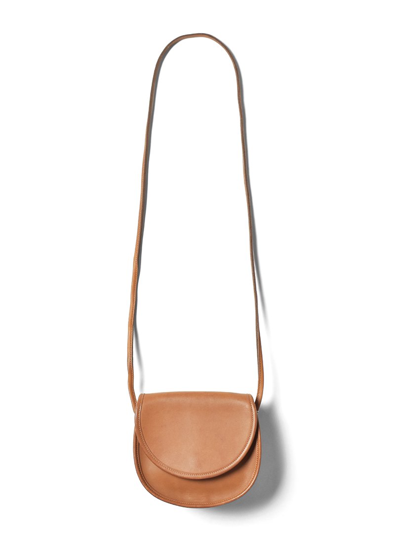 USED COACH Leather Shoulder Bag AU-16