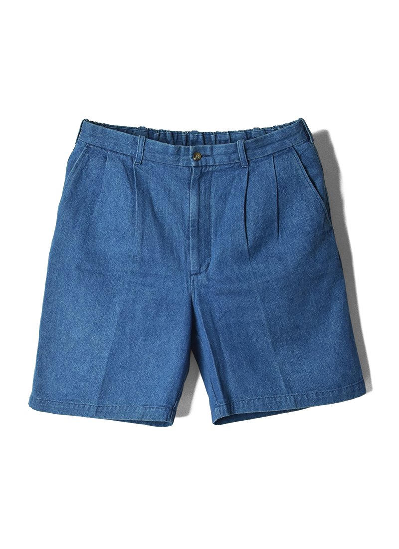 USED Denim Tuck Shorts BE-12
