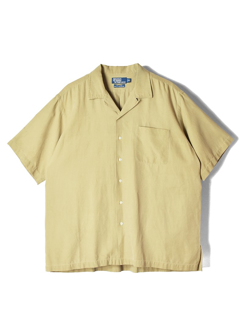 USED RALPH LAUREN Open Collar Shirt “Caldwell” AE-62

