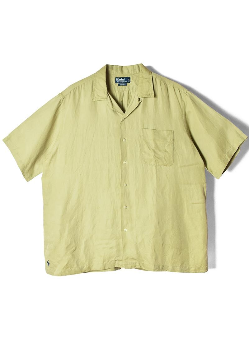 USED RALPH LAUREN Open Collar Shirt Caldwell AE-61
