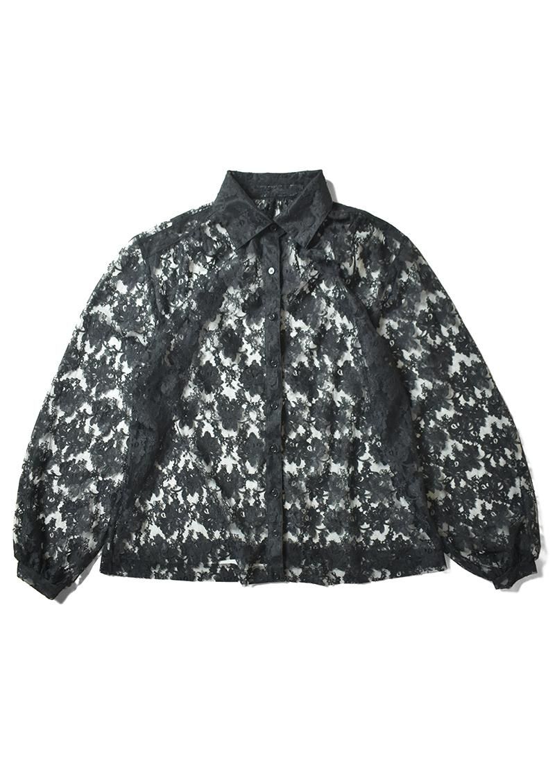 USED Sheer Floral Blouse AY-3