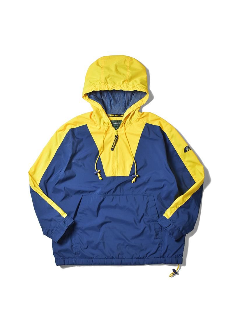 USED LAUREN RALPH LAUREN  2 tones Nylon Anorak BH-26