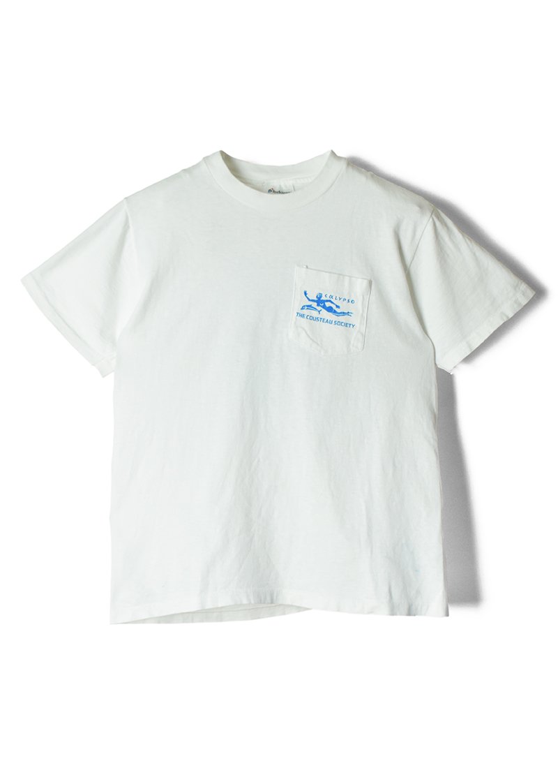 USED The Cousteau Society Tee BK-51