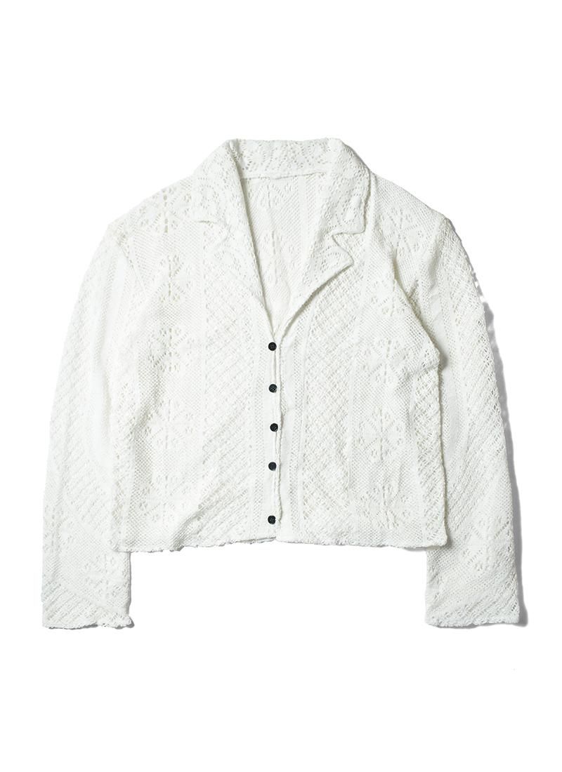 USED Remake Crochet Lace Jacket BR-13