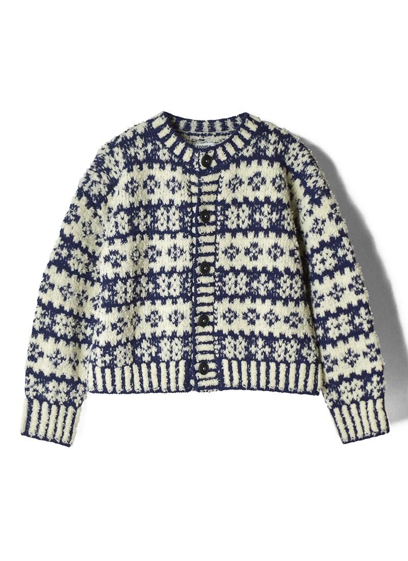 COOHEM NATIVE KNIT カーディガン COOHEM(コーヘン) SPRING NATIVE KNIT カーディガン【10-181-027