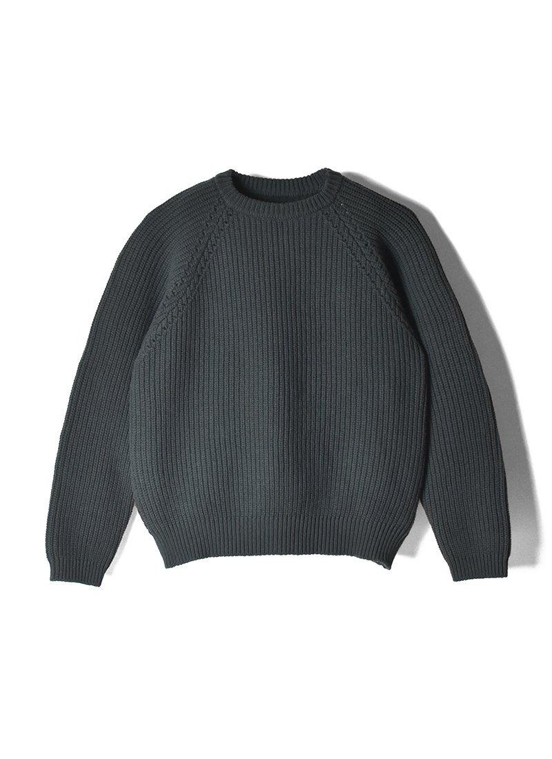 MEYAME Wool / Cotton Crew Neck Knit 