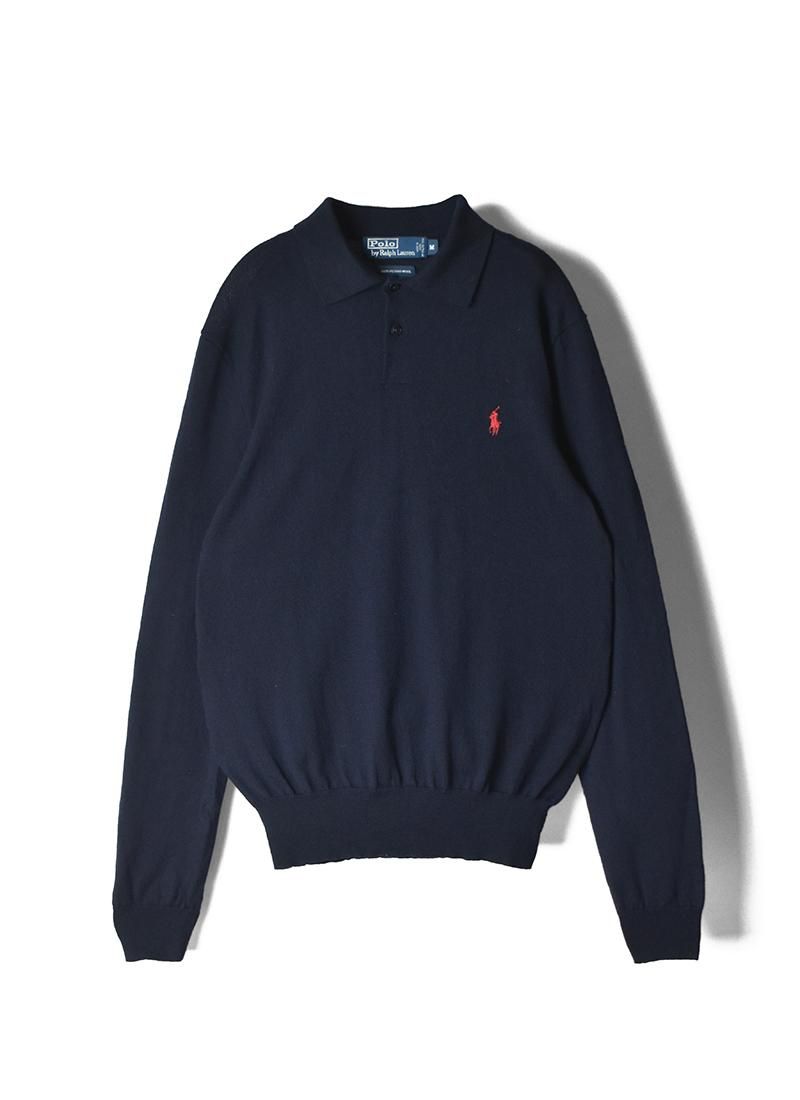 USED RALPH LAUREN Knit Polo Shirt BU-16