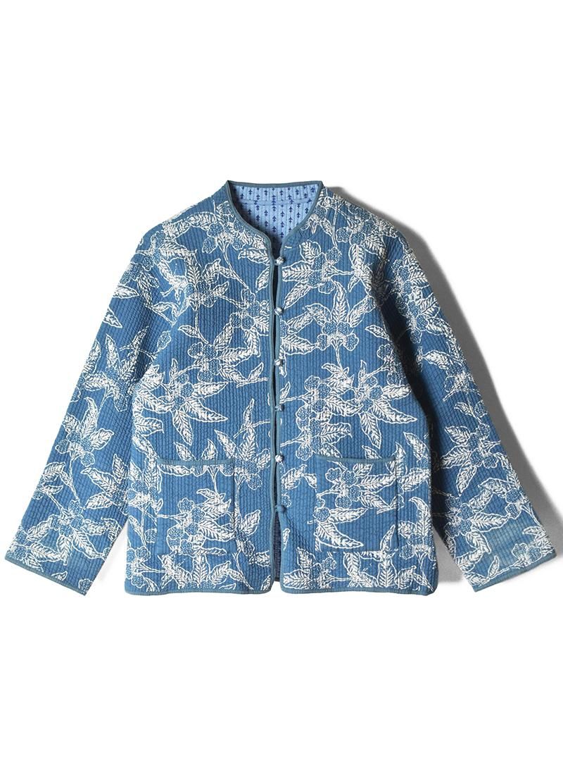 USED Reversible Quilting Flower Jacket BZ-19