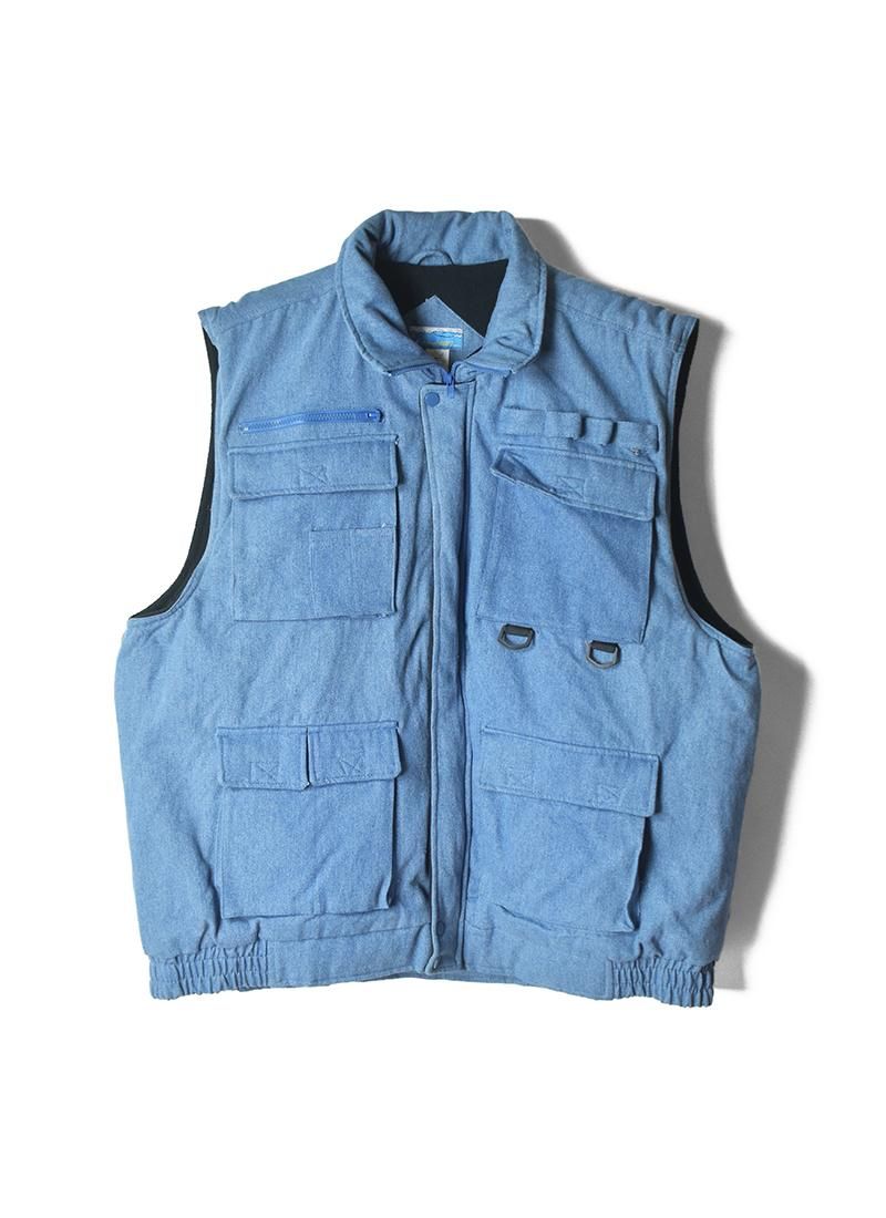 USED Denim Active Down Vest BZ-30