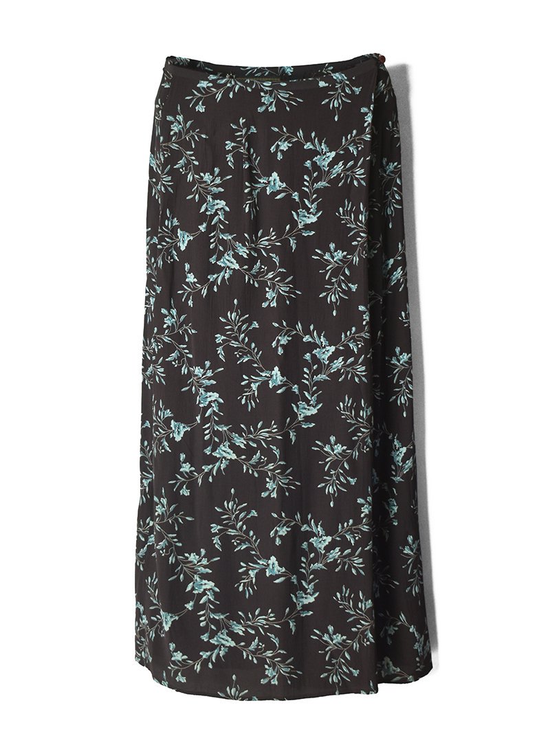 USED Floral Print Skirt CF-13