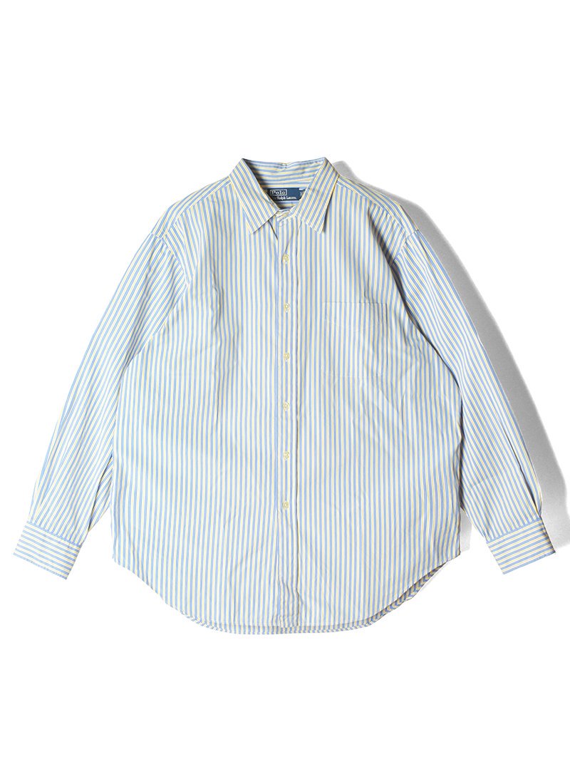 USED RALPH LAUREN Stripe Shirt CG-23