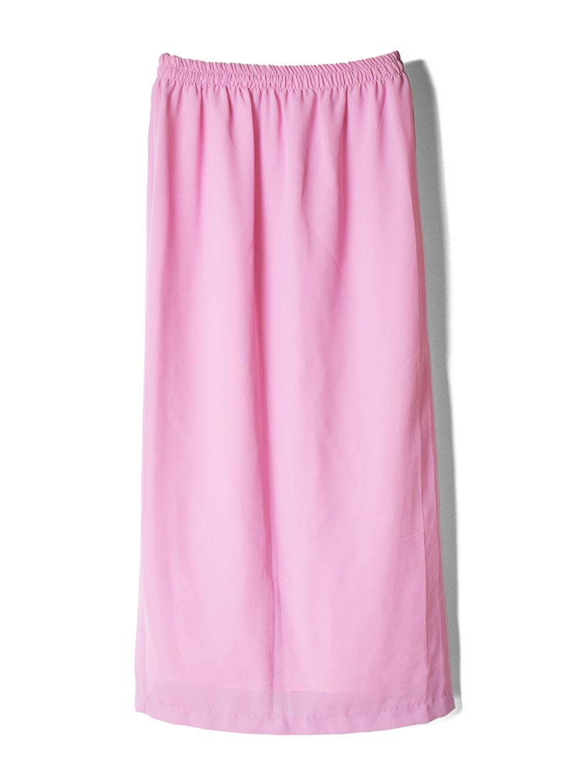 USED Color Easy Long Skirt CF-5