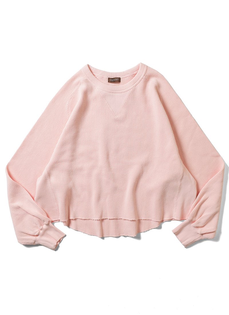 IMPRESTORE x TWOKNOP Cropped Color Waffle Thermal